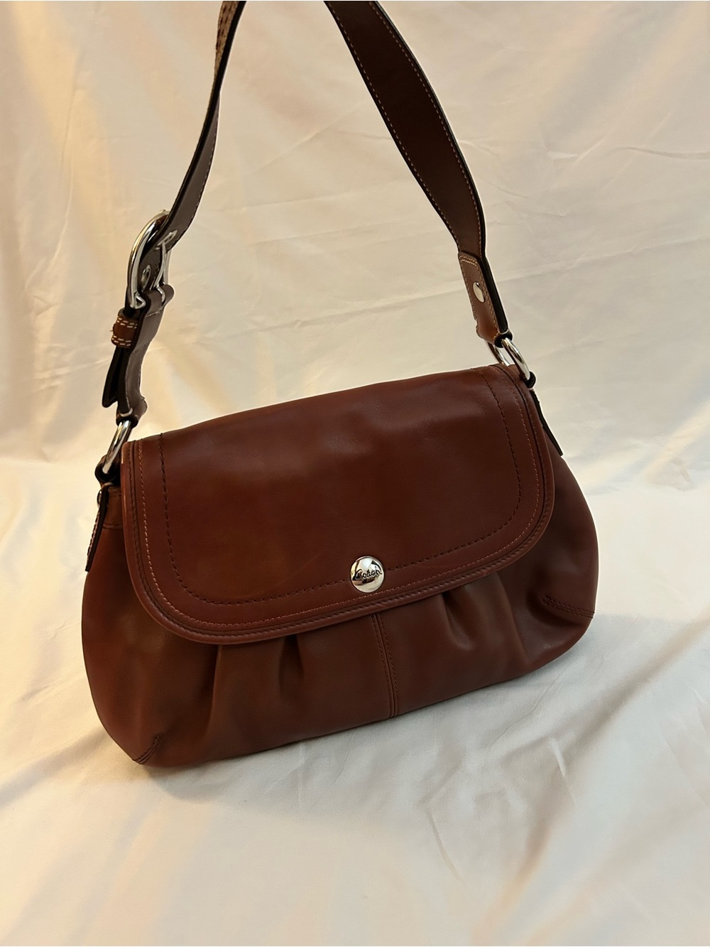Coach Pleated Leather Soho